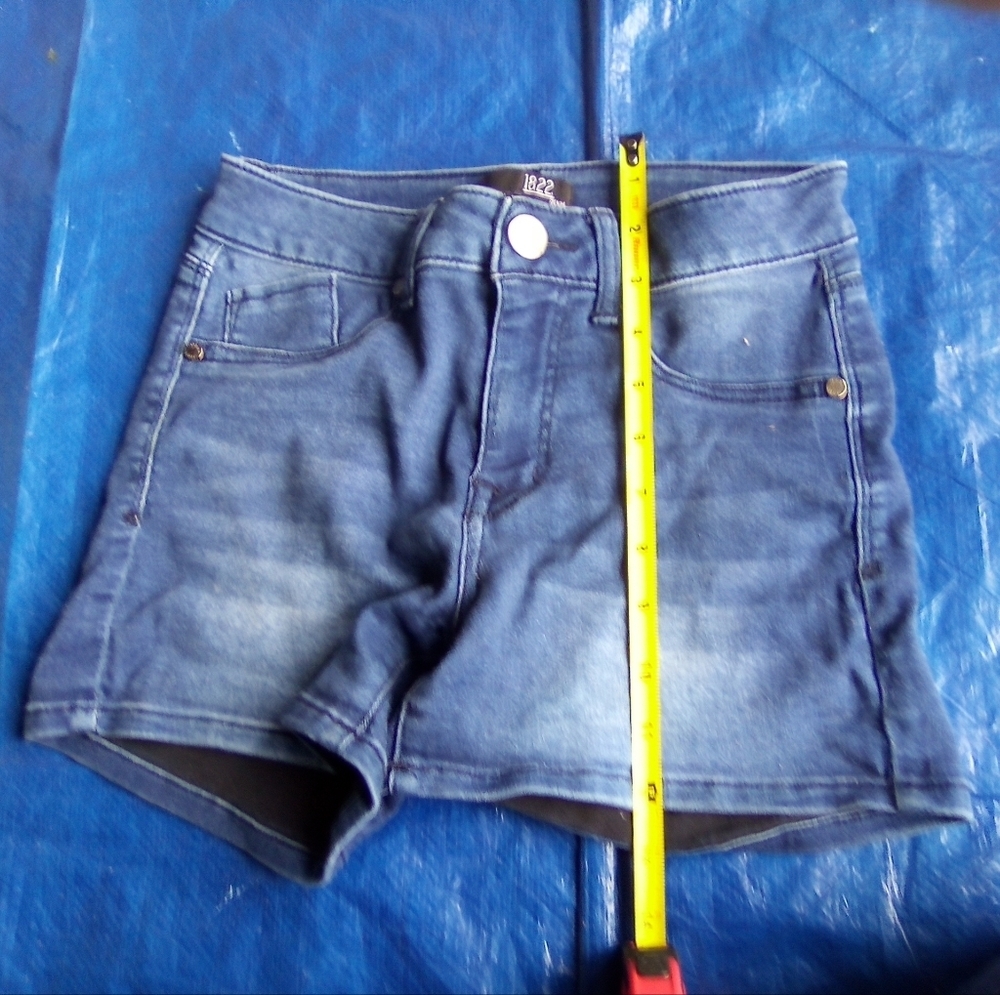 Denim Blue Women's Shorts - Picture 3 of 7